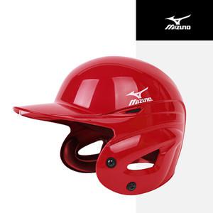 미즈노 유광 양귀 헬멧(11162RD)레드 야구 타자보호대
