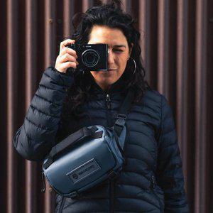 원더드 로그 3L 카메라 슬링백 블루 [내일 도착보장 서비스 오네]