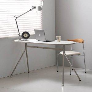 스테인리스 이지 라운드 식탁 테이블 1200x600 4인용 식탁 탁자 카페 거실 티 테이블