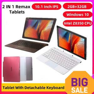 분리형 키보드 포함 64 비트 10.1 인치 태블릿, 윈도우 10, 인텔 아톰 Z8350, 2GB DDR, 32GB 플래시 메모리
