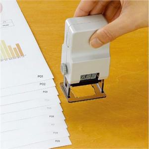 일련번호 스탬프 오토넘버링 카운터 마킹기 번호