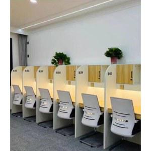 도서실책상 칸막이 1인 독서실책상 책상칸막이 카페 제품 원목 1인실 집중력책상 몰입