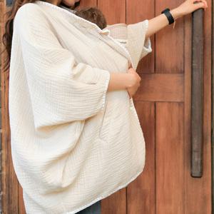 Nawanis 가벼운외출 올인원 아웃터 망토 아기싸개/아기덮개 블랭킷 햇빛가리개 아기담요 바람막이