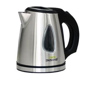 키친아트 무선 열림방지 안전뚜껑 360도 회전받침대 전기주전자 커피포트 1.2L