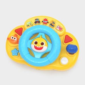 핑크퐁 학습교재 어린이 선물 아기상어 부릉부릉 70여개의 사운드와 함께 출발 아기 운전 놀이