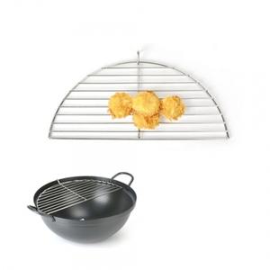 업소용 스텐 반달 튀김망 45호 44.5cm