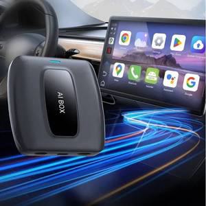 Ottocast 휴대용 상자 무선 Apple카플레이 유선 안드로이드 자동 어댑터 자동차 놀이 자동에 적응