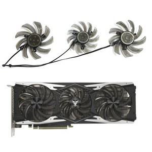 GAINWARD RTX 2080 10H12S9 선풍기 그래픽 85MM 2070 75MM FD7010H12S GS 카드에