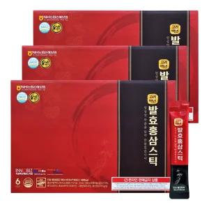 더존건강 고려백년 발효홍삼스틱 30포 X 3개 홍삼음료 명절선물 답례품