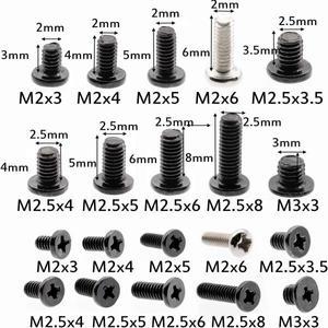 M2 M2.5 M3 나사 세트, 수리 컴퓨터 전자 제품용 노트북 키트 IBM HP Dell Lenovo samsung 호환용 sony 호