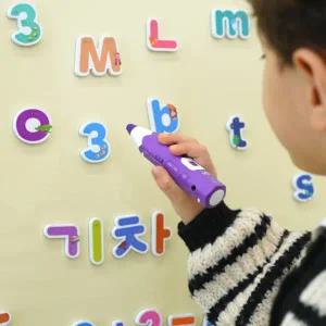 리틀빈 한글 숫자 알파벳 대소문자 145p 세이펜 호환 자석 글자세트
