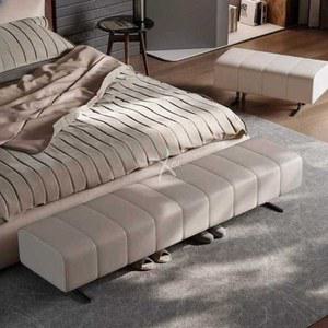 패브릭 침대벤치 스툴 침실 의자 엔틱 베드 벤치