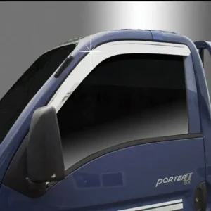 현대 포터2 크롬 선바이저 2pcs 도어바이져 포터2선바이저 자동차선바이저 차량용선바이저