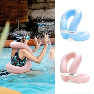 지금 딱 반값 쿨로하 넥튜브 2size 핑크 블루 조끼형 어린이 구명 입는 아동