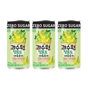 과수원 청포도 제로슈가 175mlx30캔/1BOX