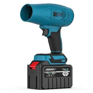 터보제트팬 무선 송풍기 충전용 고압 에어건 선풍기 먼지 초강력 강력 충전식 세차 손풍기