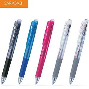0.5 젤볼펜 사라사3 제브라 삼색볼펜 J3J2