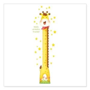 [아우트]키재기스티커 기린 인테리어스티커 FDT-6303