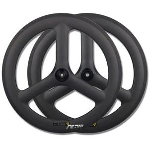 451 튜브리스 레디 20인치 20 트라이스포크 벨로 오버사이즈 48mm V 22인치 미니 휠셋 브레이크 휠 카본