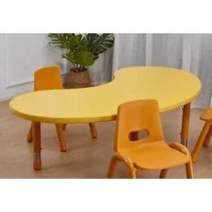 어린이집 책상 의자 원목 사각 테이블 교실 유치원