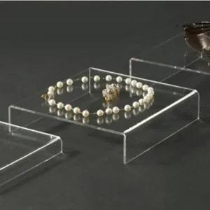 아크릴 상품진열대 소품진열대 ㄷ자 받침대 40-W8DFE17