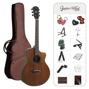 고퍼우드 i160MC 입문용 통기타 풀패키지 i-160MC