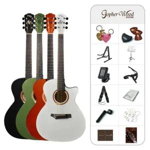 i132C 입문용 통기타 컬러기타 풀패키지 i-132C