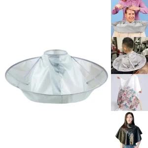 셀프 커트 미용 보자기 미용 망토/미용실 염색 이발 파마 가운 미용사 드라이 컷트 비닐 머리 셀프커트보