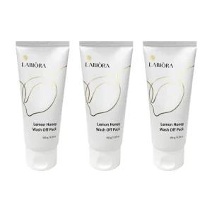 라비오라 레몬허니 워시오프팩 나비오라 라바오라 배종옥 레몬꿀팩 3개 MJ