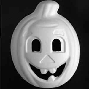 고품질 호박탈 반가면 5개 종이탈 종이가면 꾸미기 색칠놀이 (WCD73B6)