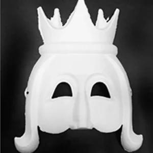 고품질 공주탈 반가면 5개 종이탈 종이가면 꾸미기 색칠놀이 (WCD73D4)