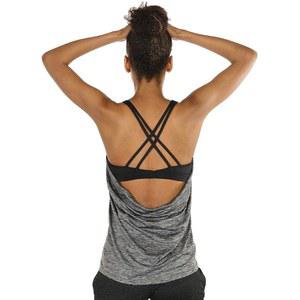 브라 애슬레틱 요가에 내장된 아이스존 운동 탱크 탑, 러닝 체육관 셔츠