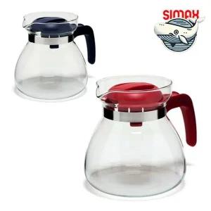 내열 유리 포트 차 주전자 세라믹 손잡이