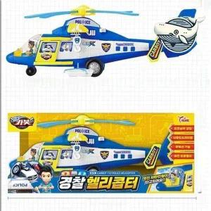 [셀러에이드]어린이 경찰 비행기 헬리콥터 장난감 고속 헬로카봇로드세이버