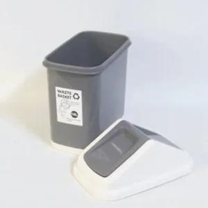 15l 스윙 휴지통 사각 쓰레기통 인테리어휴지통 페달휴지통 스텐휴지통 업소용휴지통