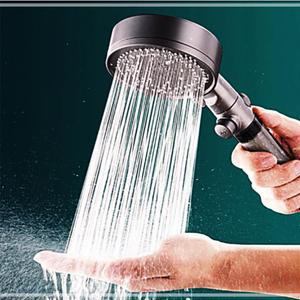 욕실 샤워기헤드 강력수압 원터치 호스 필터 5개포함 온오프버튼 절수효과 수압상승 분사 호환가능 장