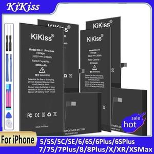 대용량 교체 배터리 아이폰 호환 6S 6 7 8 플러스 X SE 5S 5C 5 XR XS 맥스