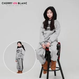 체리블랑 브룩후드기모상하세트 키즈,주니어