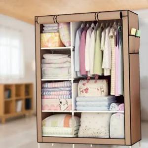 드레스 룸 행거 모듈형 조립식 원룸 시스템 행거 옷장 수납 간이 수납장 패브릭 침실 방지 먼지