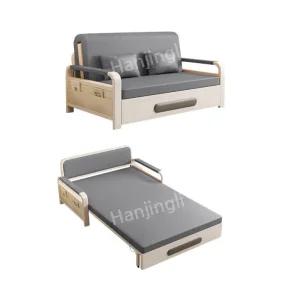 소파배드 일체형소형 거실 공간활용 사무실 간이 조립식 더블 편한 침대