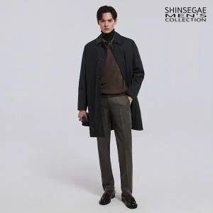 [신세계라이브쇼핑][예약배송 15]신세계맨즈컬렉션 울혼방 패딩코트 (11/15일 순차발송)