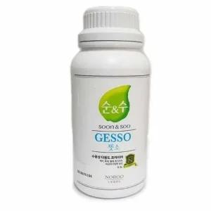 백색 목재 젯소 도배용 프라이머 500ml 수성 페인트 (WFKMEH3)