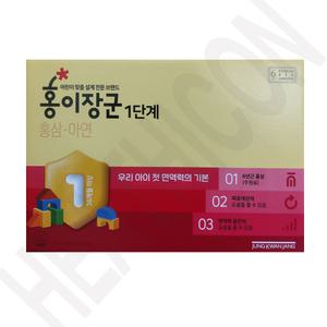 정관장 홍이장군 1단계 15mL x 30포/유아홍삼 키즈홍삼