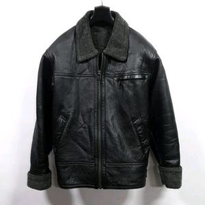 DANPOL(정품)가장 멋진남성 최고가의 소가죽자켓 털무스탕 항공점퍼 야상 바이크 