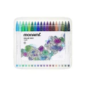 모나미 프러스펜 3000 36색세트 플러스펜 컬러링