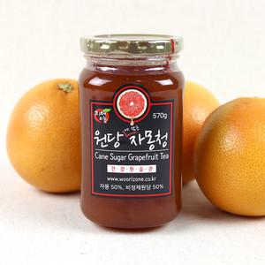 원당 자몽청 570g /비정제원당에 담근 수제과일청