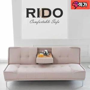 [에보니아][랭킹NO.1] 에보니아 리도 패브릭룩레더 방수원단 소파베드 3인용쇼파 쇼파침대