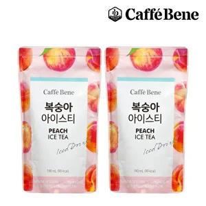[카페베네]복숭아 아이스티 파우치 (190ml x 10팩) x 3박스