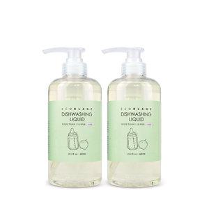 에코블랑 젖병세정 주방세제 과일채소용 600ml 2개