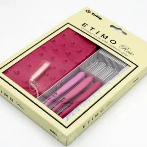 튤립 에티모 핑크로즈 코바늘 미니세트 TER-15